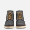 6-inch Round Women's Short Boot in Stone Bluff Leather