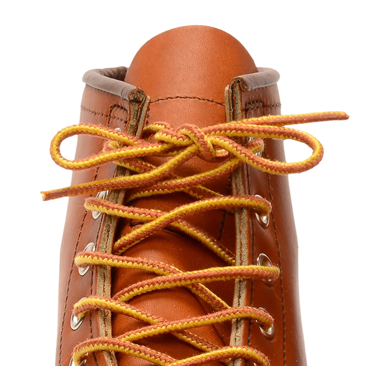 32-inch Taslan Lace Boot Laces in Tan/Gold Taslan