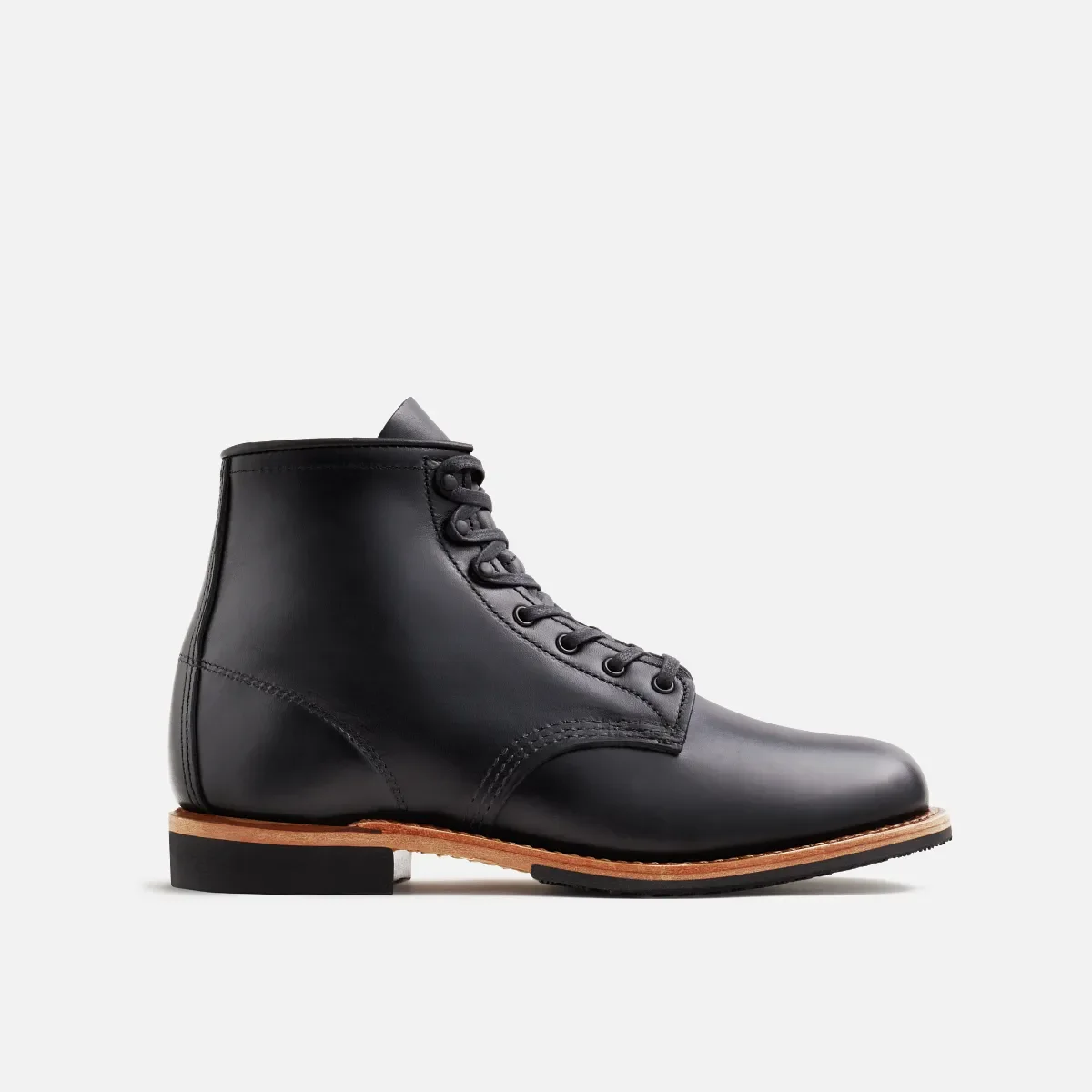 Beckman Men's 6-inch Boot in Black Excalibur Leather