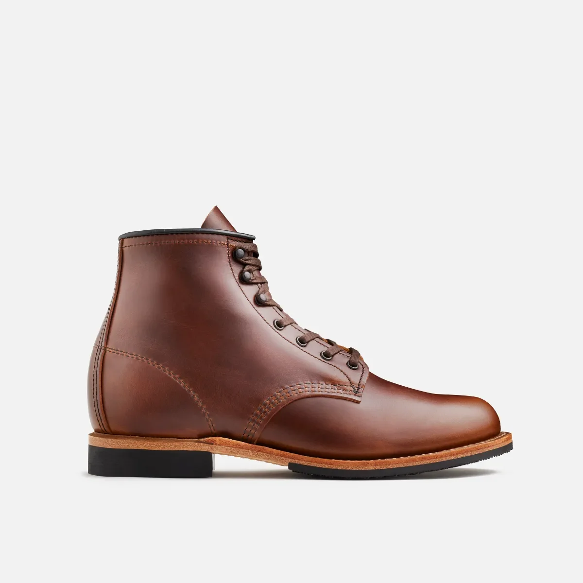 Beckman Men's 6-Inch Boot in Cigar Excalibur Leather