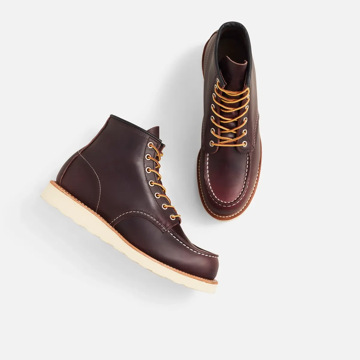 Classic Moc® Men's 6-inch boot in Black Cherry Excalibur Leather