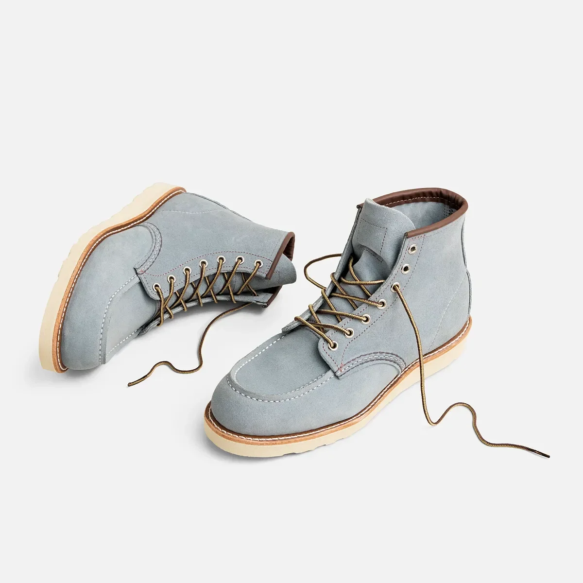 Classic Moc® Men's 6-inch Boot in Dusty Blue Abilene Leather