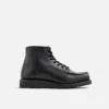 Classic Moc® Women's Short Boot in Black Boundary Leather