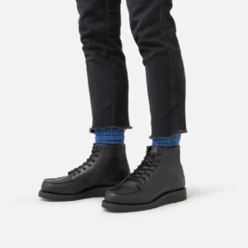 Classic Moc® Women’s Short Boot in Black Boundary Leather