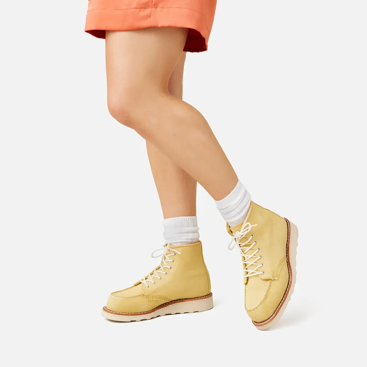 Classic Moc® Women's Short Boot in Butter Abilene Leather
