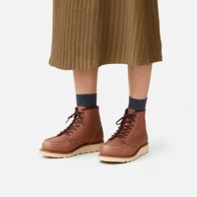 Classic Moc® Women’s Short Boot in Mocha Oro-iginal Leather