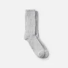 Cushion Crew Socks Unisex Cushion Crew Socks in Gray