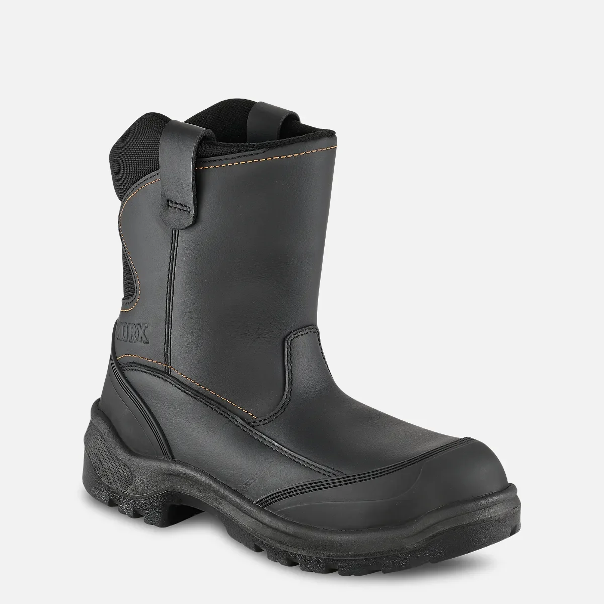 E-Force Men's 9-inch Safety Toe Pull-On Boot