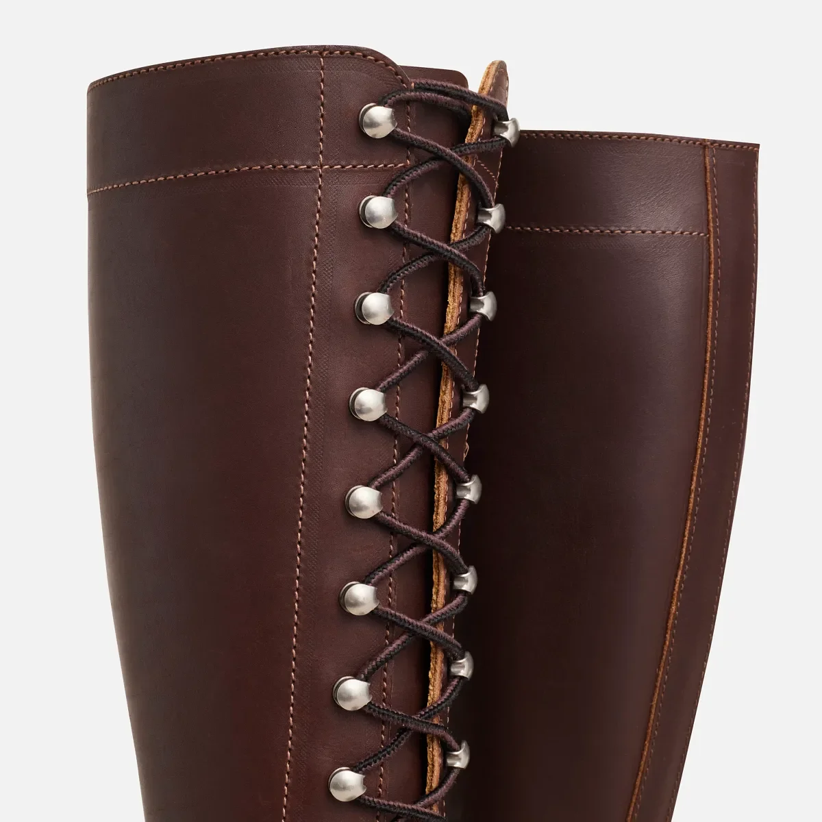 Gloria Women's Tall Boot in Mahogany Oro-iginal Leather
