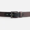Heavy Duty Work Leather Belt Men's Leather Belt in Brown
