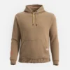 Hoodie with Sleeve Print Men's Hoodie in Brown