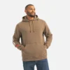 Hoodie with Sleeve Print Men's Hoodie in Brown