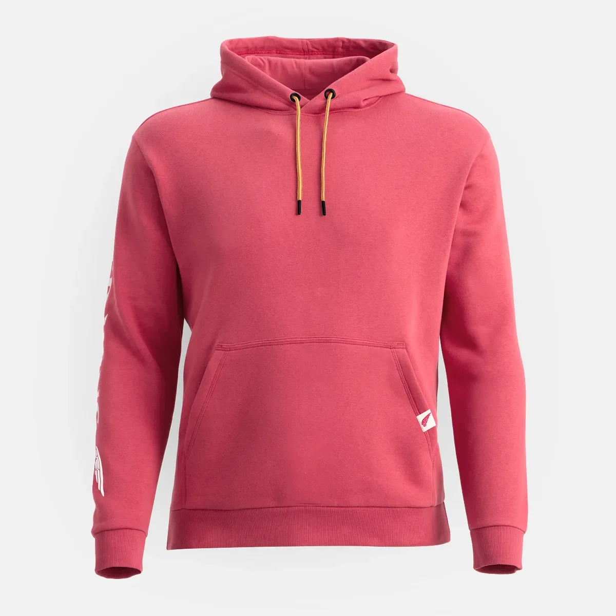 Hoodie with Sleeve Print Men's Hoodie in Red