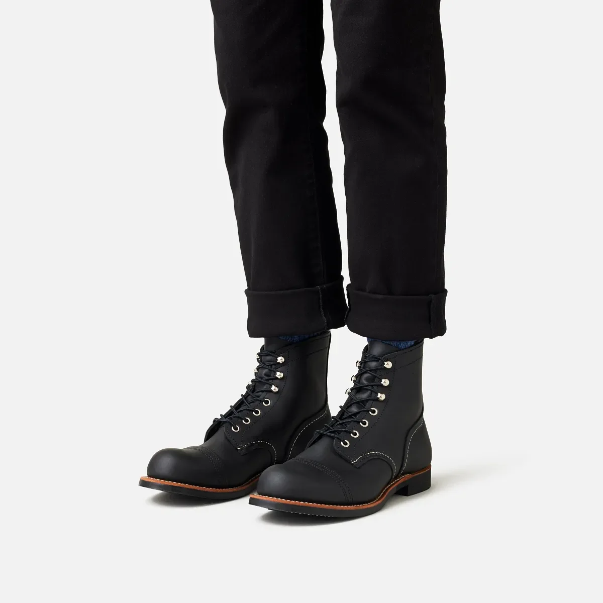 Iron Ranger® Men's 6-Inch Boot in Black Harness Leather