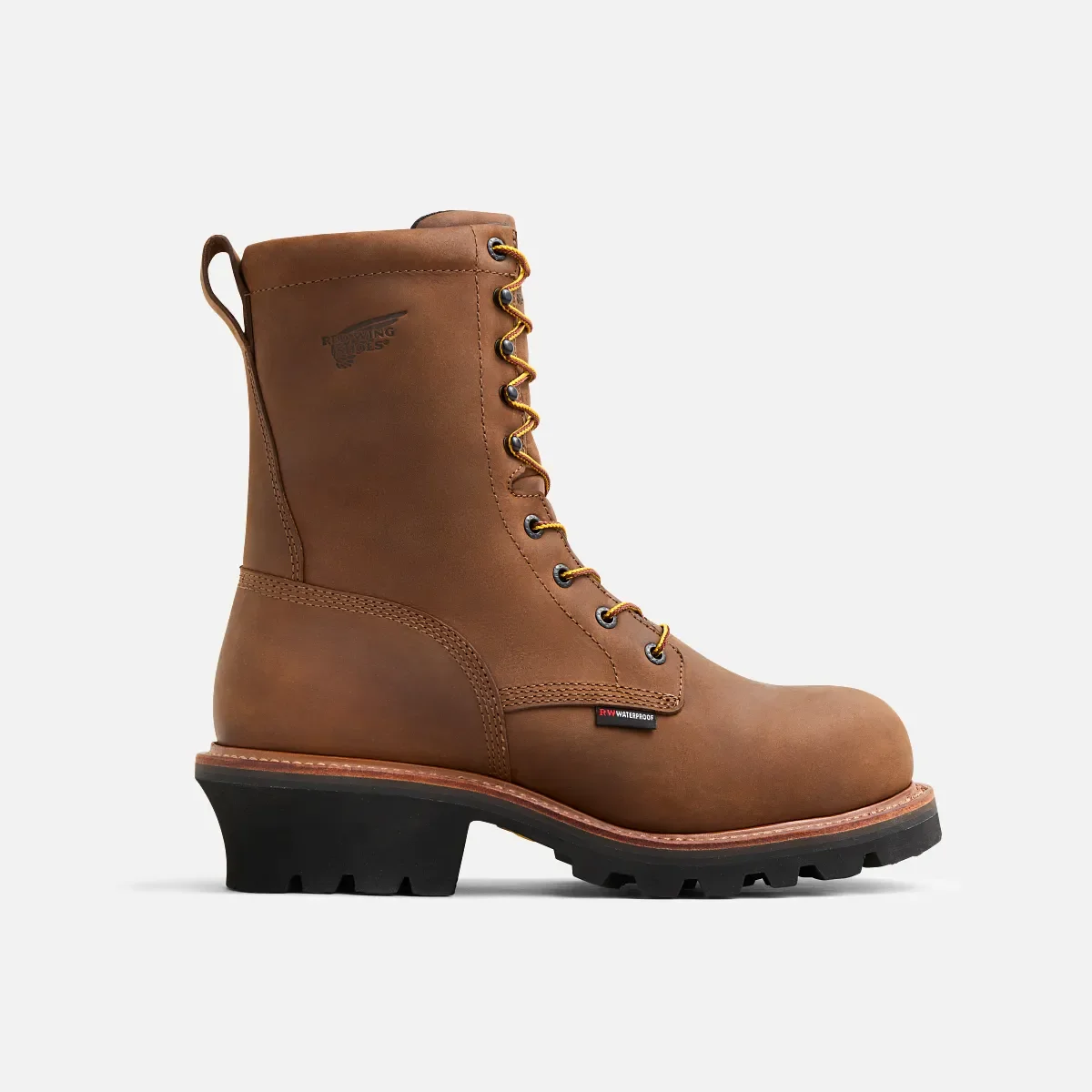 LoggerMax Men's 9-inch Waterproof, Insulated Safety Toe Boot