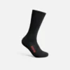 Nilit™ Breeze Cooling Light Weight Crew Unisex Breeze Nylon Crew Sock in Black