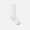 Nilit™ Breeze Cooling Light Weight Crew Unisex Breeze Nylon Crew Sock in White