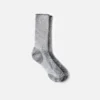 Performance Work Light Weight Crew Unisex CoolMax® Blend Crew Sock in Gray