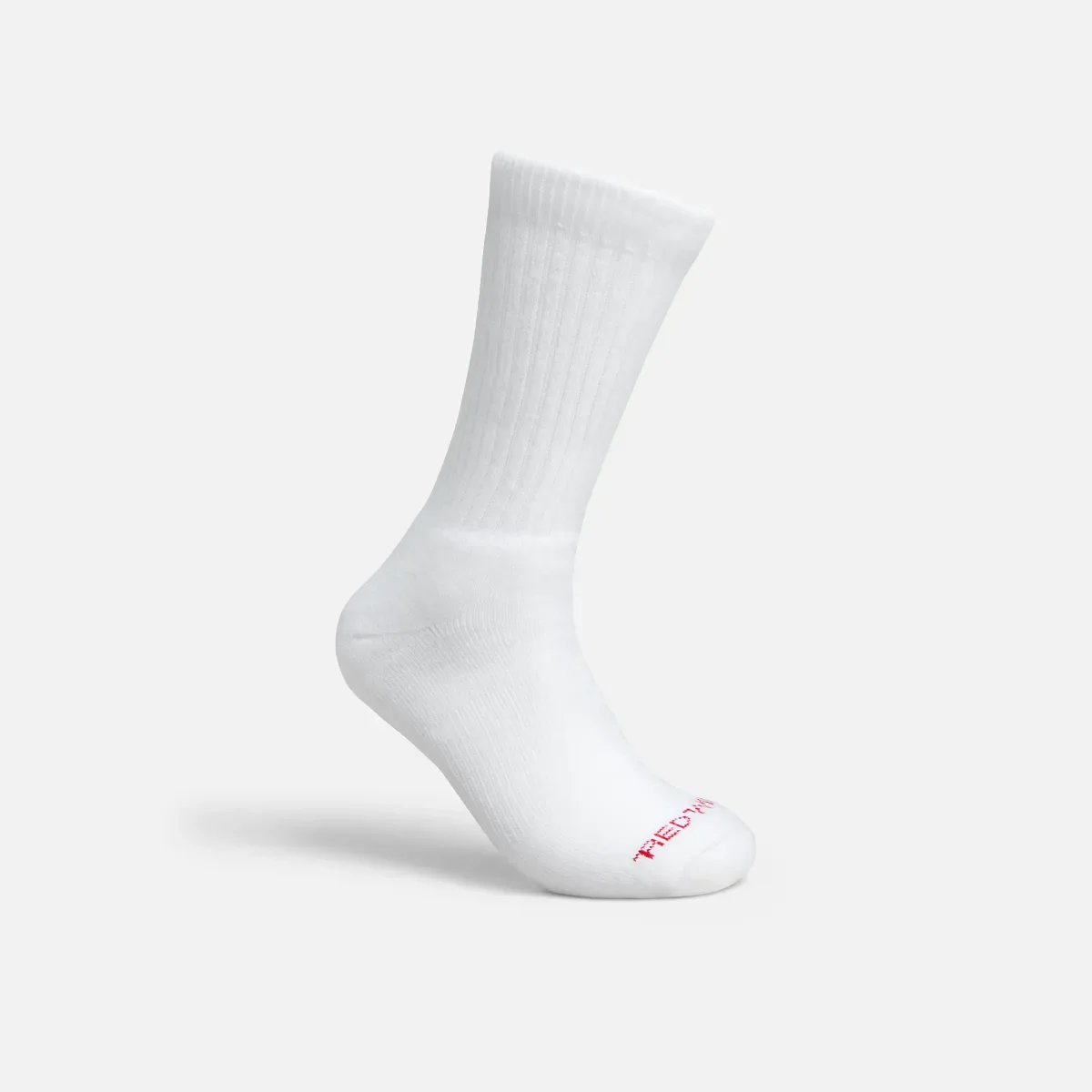 Performance Work Medium Weight Crew Unisex Acrylic Blend Crew Sock in White