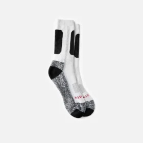 Performance Work Medium Weight Crew Unisex Performance Crew Sock in White