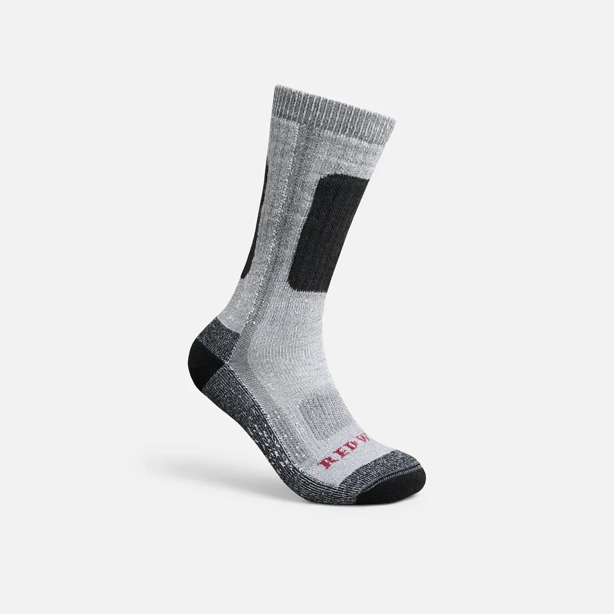 Performance Work Medium Weight Mid-Calf Unisex Performance Mid-Calf Sock in Black
