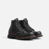 Roughneck Men's Roughneck in Black Oil Slick Leather