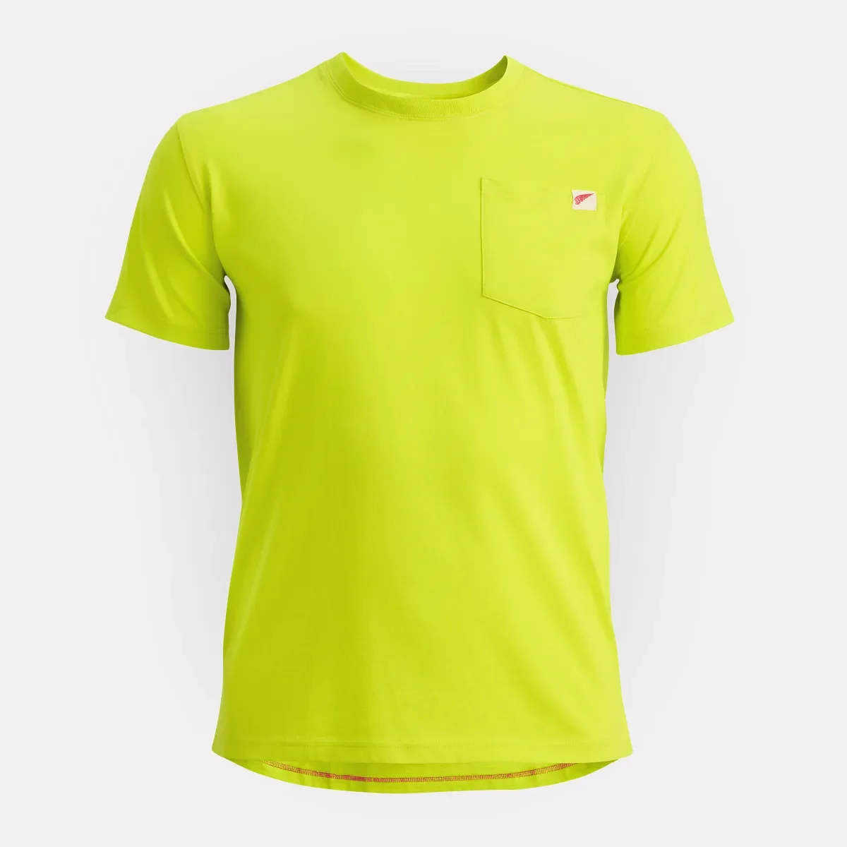 Short Sleeve Pocket T-Shirt Men's Short Sleeve T-Shirt in Bright Green