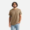 Short Sleeve Pocket T-Shirt Men's Short Sleeve T-Shirt in Brown