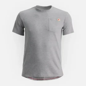 Short Sleeve Pocket T-Shirt Men's Short Sleeve T-Shirt in Heather Gray