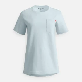 Short Sleeve Pocket T-Shirt Women's Short Sleeve T-Shirt in Steel Blue