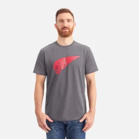 Short Sleeve Wing T-Shirt Men’s Short Sleeve T-Shirt in Dark Gray