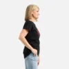 Short Sleeve Wing T-Shirt Women's Short Sleeve T-Shirt in Black
