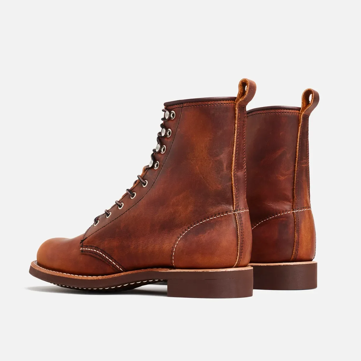 Silversmith Women's Short Boot in Copper Rough & Tough Leather