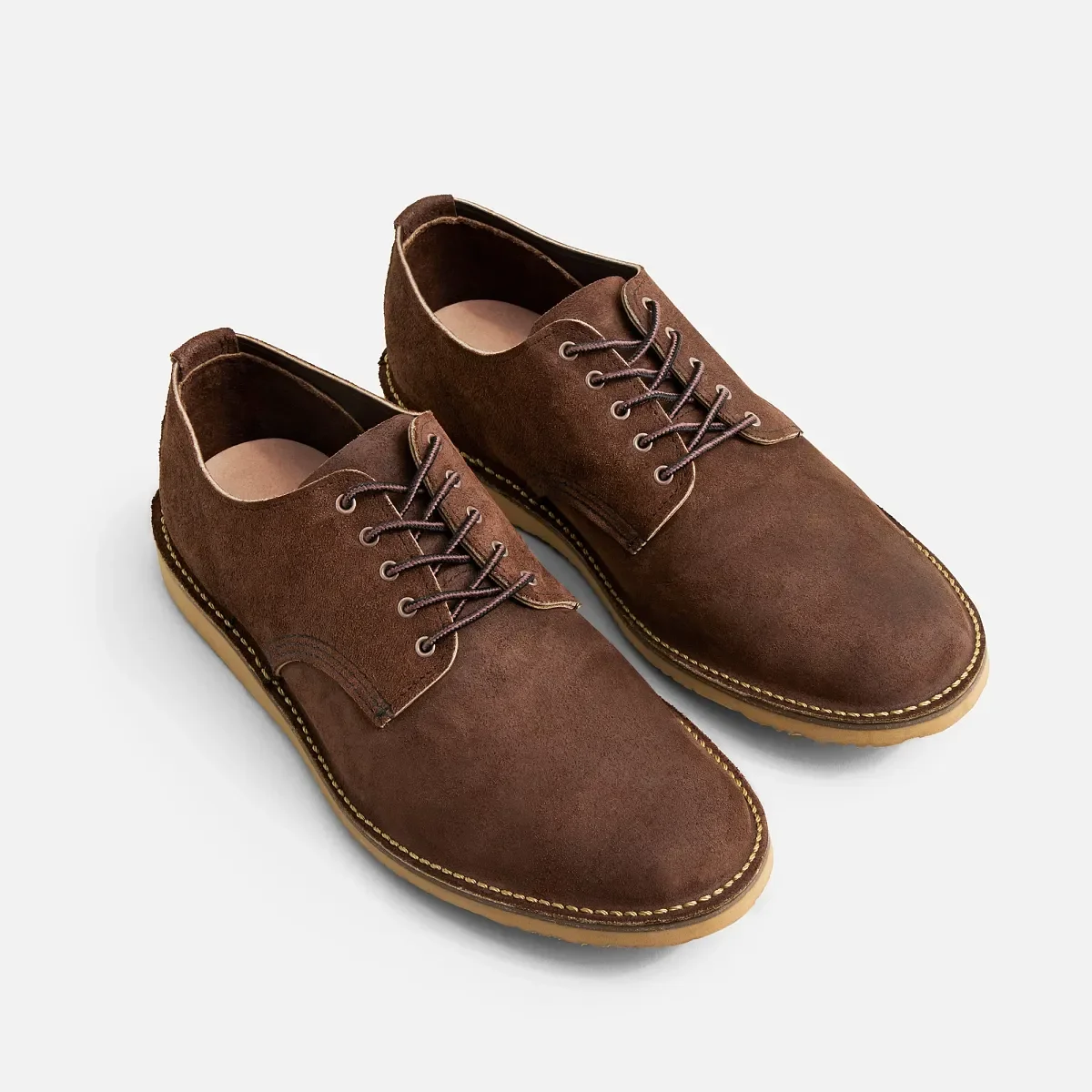 Weekender Oxford Men's Oxford in Chocolate Muleskinner Leather